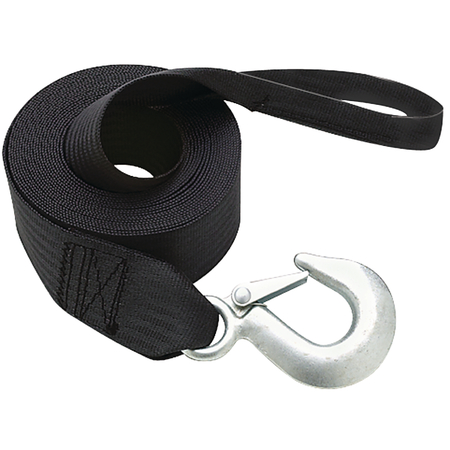 SEACHOICE Winch Strap with Loop End, 2" x 20' 51241